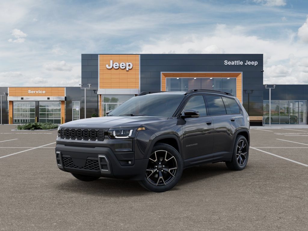 New 2026 Jeep Cherokee Overland w/ Trailer Tow Group AWD/4WD 360° Tour
