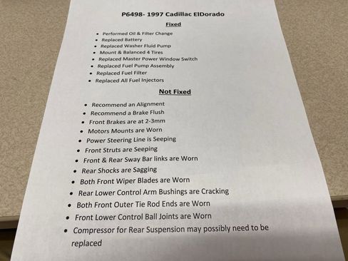 Used 1997 Cadillac Eldorado Touring image 4