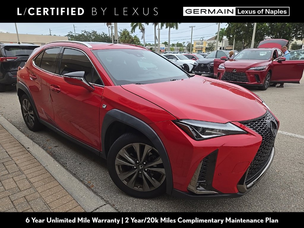 Certified 2021 Lexus UX 200 F Sport w/ Accessory Package (Z2) FWD image 1