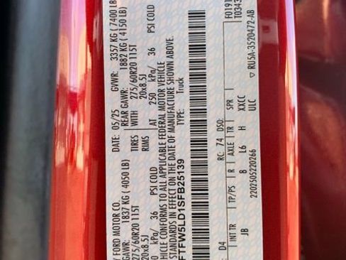 New 2025 Ford F150 Lariat w/ Equipment Group 502A High image 30