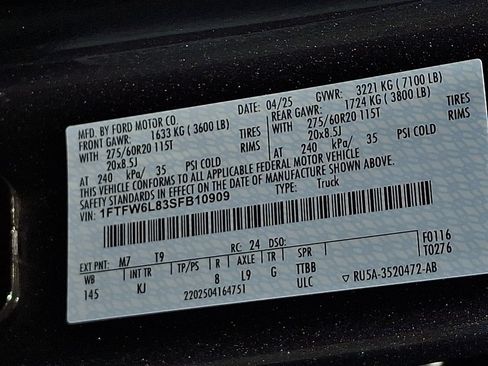 Used 2025 Ford F150 King Ranch AWD/4WD image 28