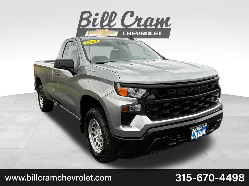 Used 2024 Chevrolet Silverado 1500 W/T w/ WT Fleet Convenience Package RWD image 1