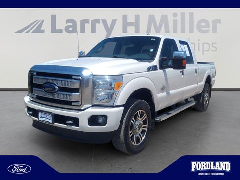 Used 2015 Ford F350 Platinum AWD/4WD image 1