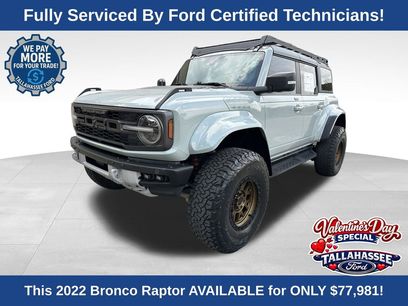 Certified 2022 Ford Bronco Raptor