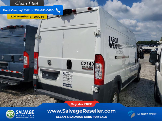 Used 2022 RAM ProMaster 2500 w/ Premium Convenience Group FWD image 4