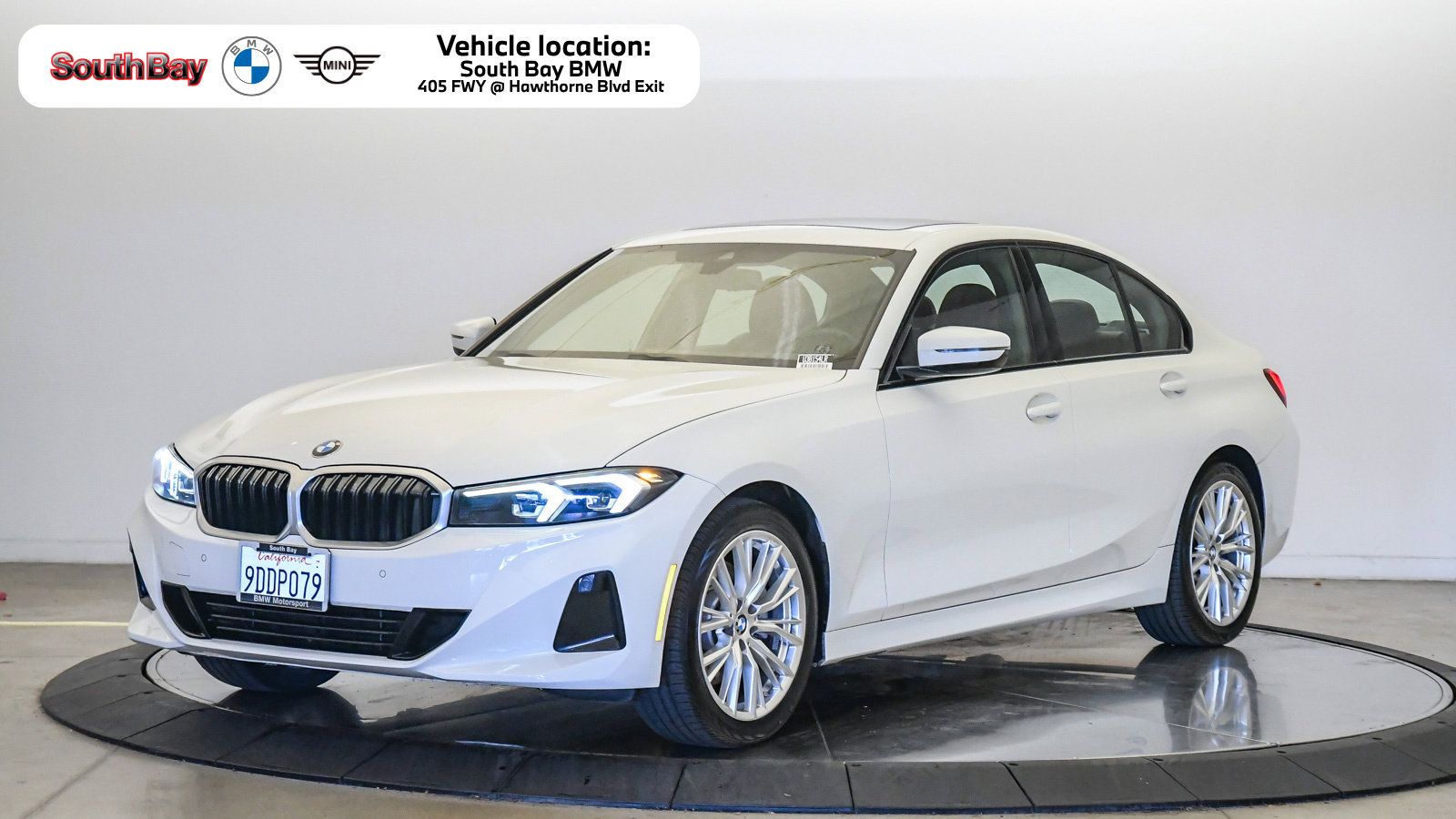 Certified 2023 BMW 330i Sedan w/ Convenience Package RWD image 1