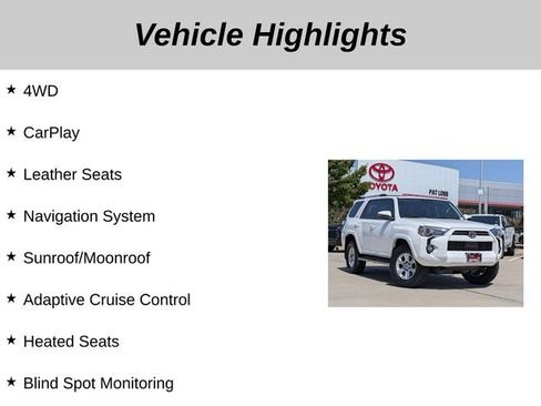 Used 2023 Toyota 4Runner SR5 Premium w/ Moonroof Package AWD/4WD image 5