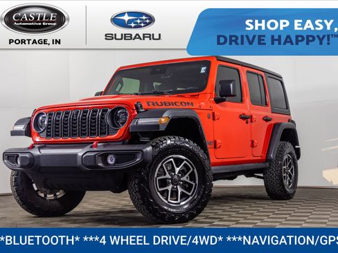 Used 2024 Jeep Wrangler Unlimited Rubicon w/ Technology Group image 1