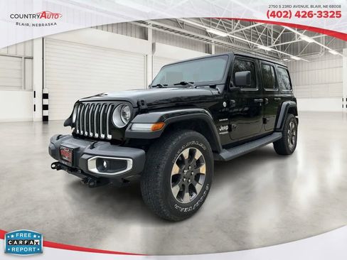Used 2018 Jeep Wrangler Unlimited Sahara image 1