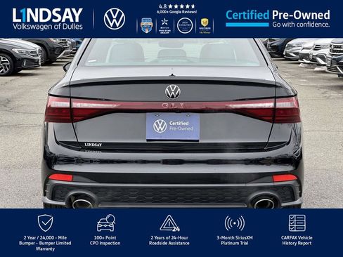 Certified 2025 Volkswagen Jetta GLI Autobahn w/ GLI Black Package image 6