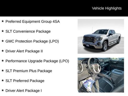 Used 2019 GMC Sierra 1500 SLT w/ SLT Premium Plus Package AWD/4WD image 8