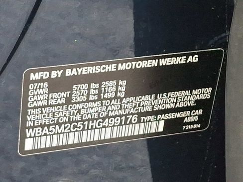 Used 2017 BMW 535i Gran Turismo image 27