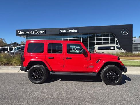 Used 2021 Jeep Wrangler Unlimited Sahara w/ Cold Weather Group image 2