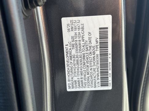 New 2026 Honda Odyssey EX-L image 21