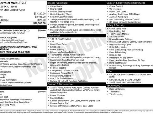 Used 2018 Chevrolet Volt LT w/ LT Driver Confidence Package image 3