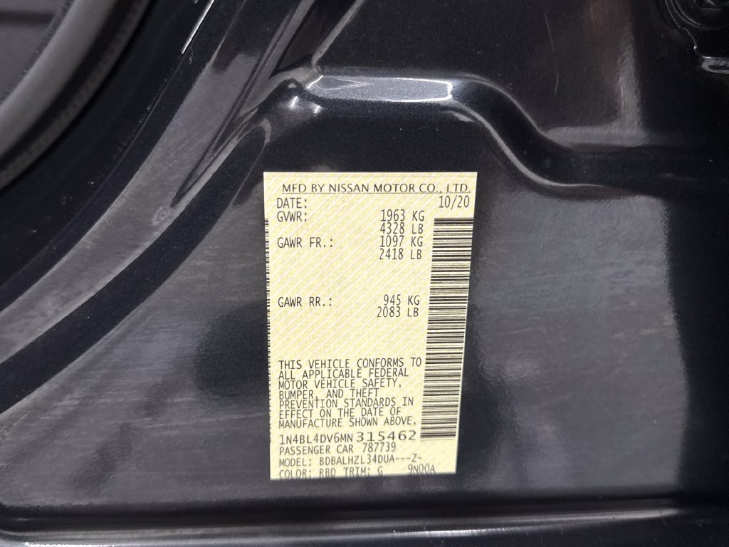 Used 2021 Nissan Altima 2.5 SV FWD image 27