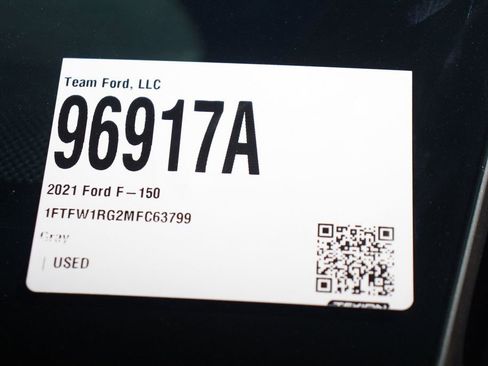 Certified 2021 Ford F150 Raptor w/ Equipment Group 801A High image 30