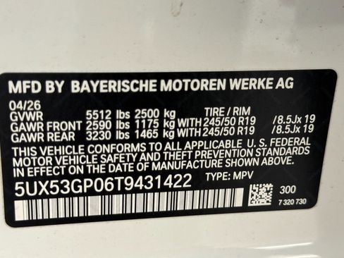 New 2026 BMW X3 xDrive30 w/ Premium Package AWD/4WD image 19