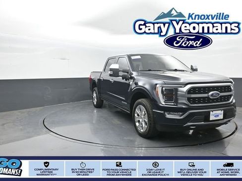 Certified 2021 Ford F150 Platinum w/ Equipment Group 701A High AWD/4WD image 1