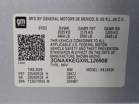 Used 2024 Chevrolet Equinox LT w/ LPO, Floor Liner Package FWD image 33