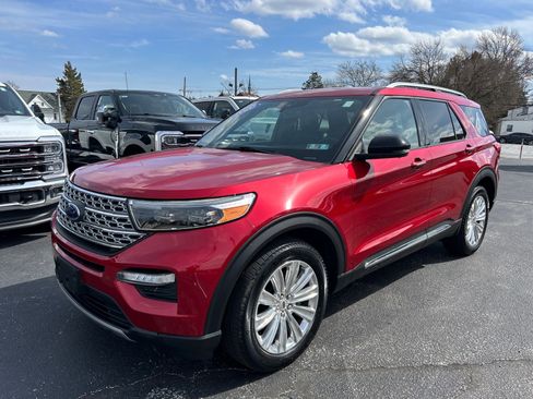 Certified 2020 Ford Explorer Limited w/ Class III Trailer Tow Package image 1