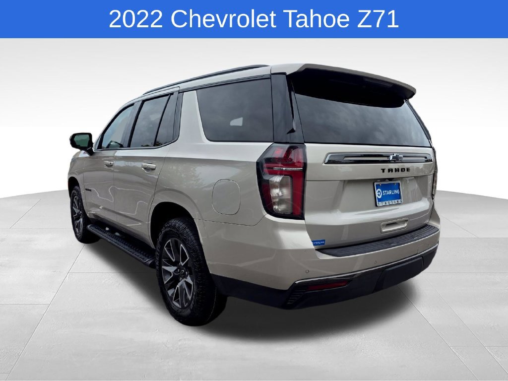 Certified 2022 Chevrolet Tahoe Z71 w/ Luxury Package AWD/4WD image 6