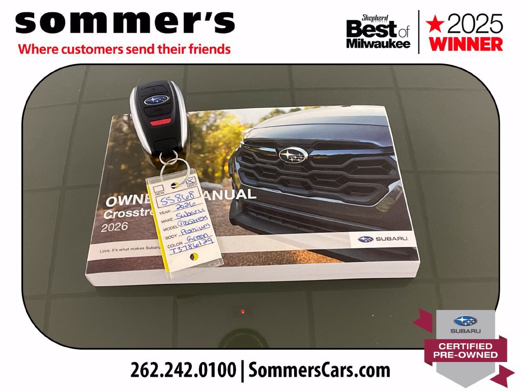 Certified 2026 Subaru Crosstrek 2.5i Premium AWD/4WD image 26
