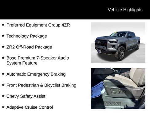 Used 2025 Chevrolet Colorado ZR2 w/ Technology Package image 8