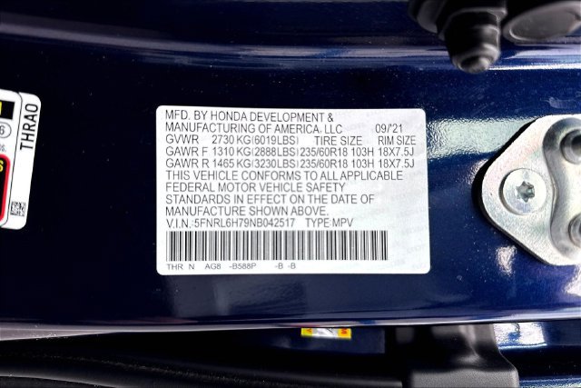 Used 2022 Honda Odyssey EX-L image 21