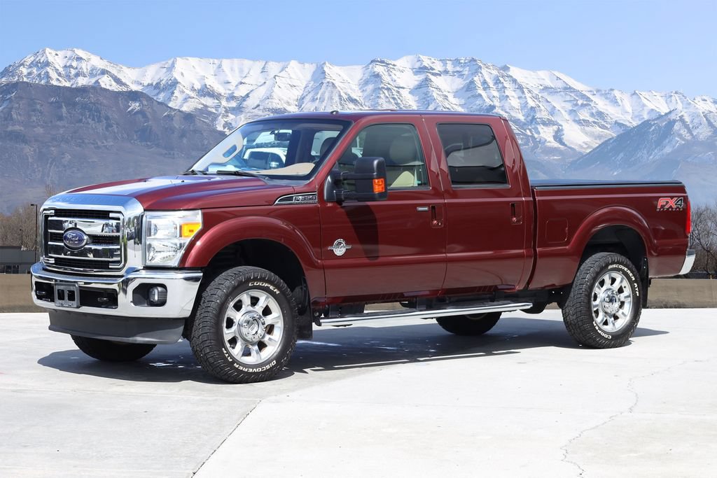 Used 2012 Ford F350 Lariat w/ Lariat Ultimate Pkg AWD/4WD image 2