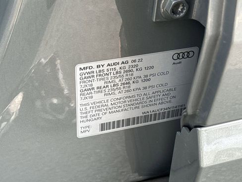 Used 2022 Audi Q3 2.0T Premium w/ Convenience Package AWD/4WD image 27