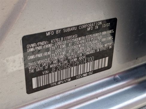 Used 2023 Subaru Crosstrek 2.5i Sport image 34