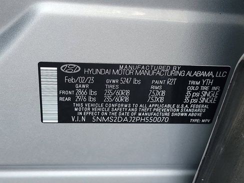 Used 2023 Hyundai Santa Fe SEL AWD/4WD image 35
