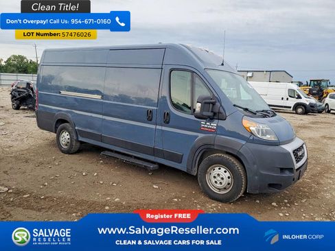 Used 2020 RAM ProMaster 3500 FWD image 5