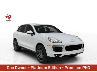 Used 2018 Porsche Cayenne Platinum Edition