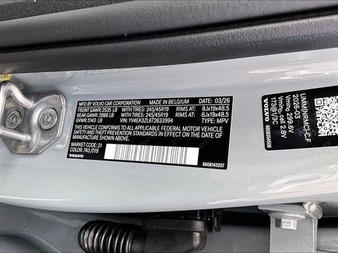 New 2026 Volvo EX30 Ultra w/ Climate Package AWD/4WD image 13