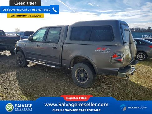 Used 2002 Ford F150 4x4 SuperCrew image 3