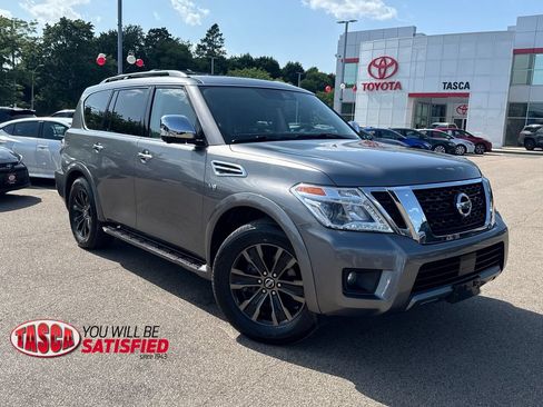 Used 2020 Nissan Armada Platinum w/ Captain's Chairs Package AWD/4WD image 1