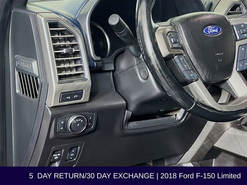 Used 2018 Ford F150 Limited w/ Trailer Tow Package image 11