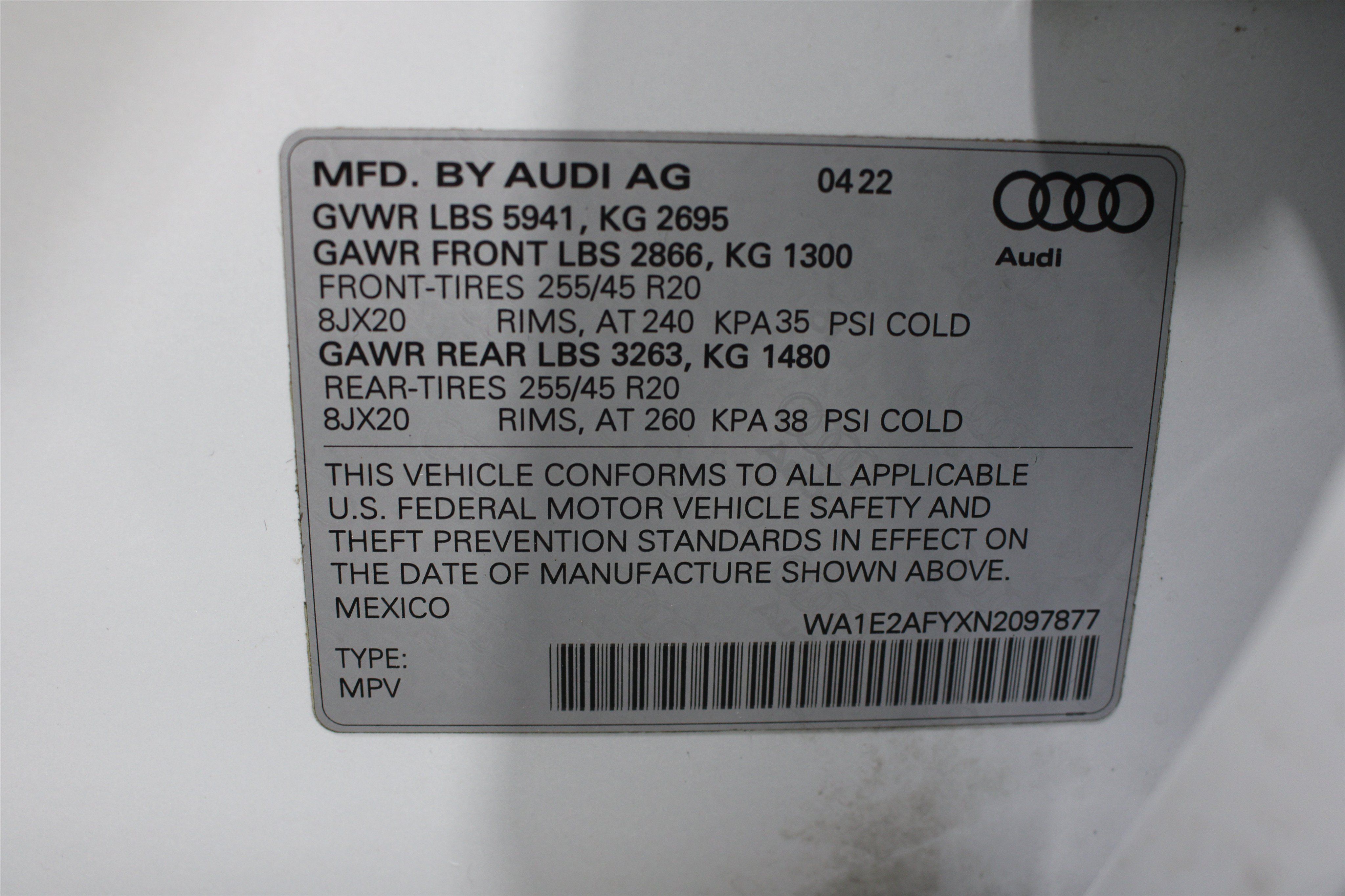 Used 2022 Audi Q5 e Premium Plus AWD/4WD image 41