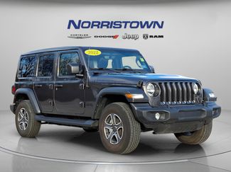 Certified 2022 Jeep Wrangler Unlimited Sport S w/ Sun And Sound Package video 1