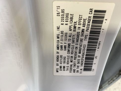 Used 2016 Honda Accord EX-L image 43