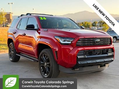 Used 2026 Toyota 4Runner Platinum