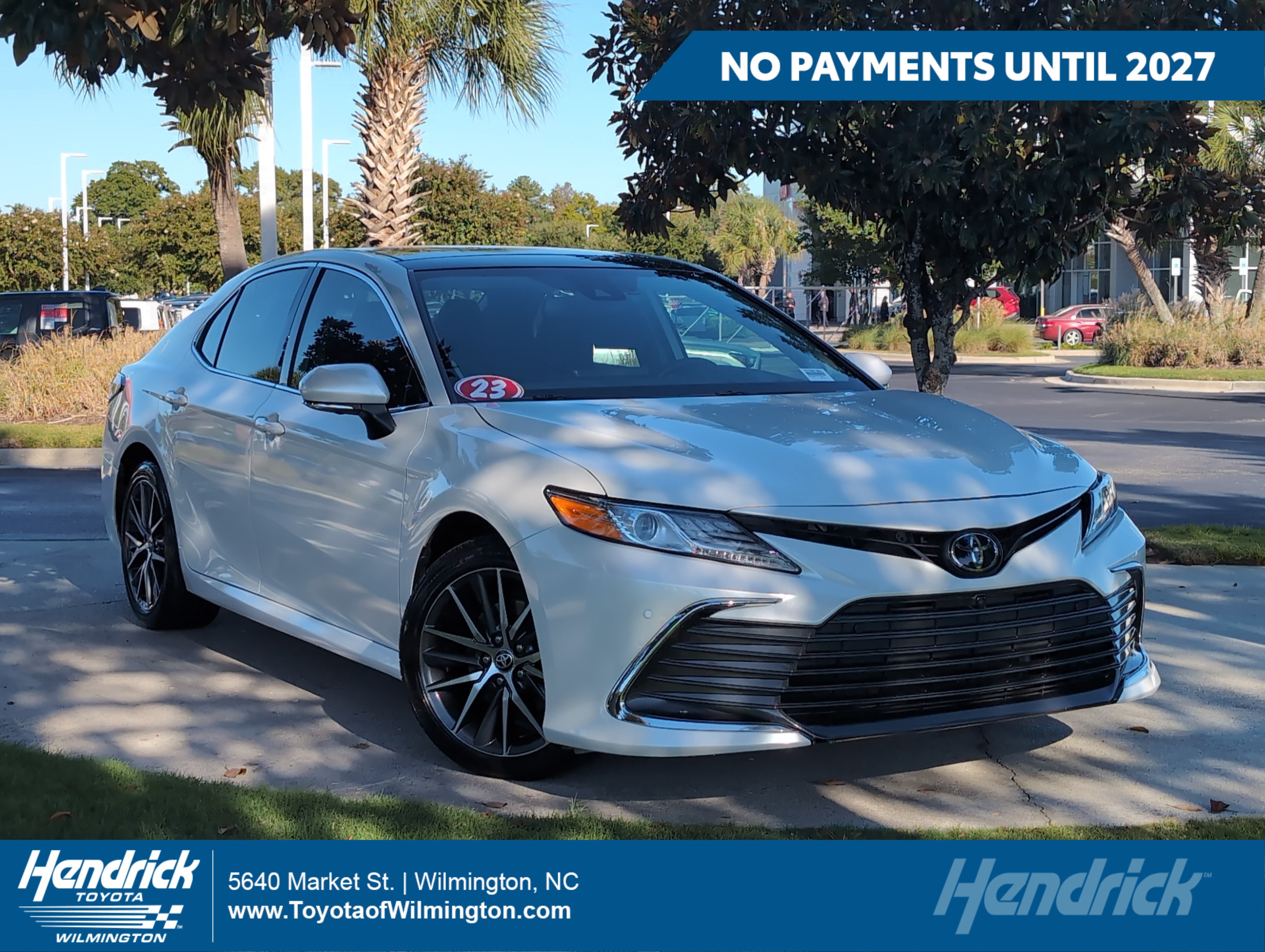 Certified 2023 Toyota Camry XLE w/ Navigation Package FWD image 1