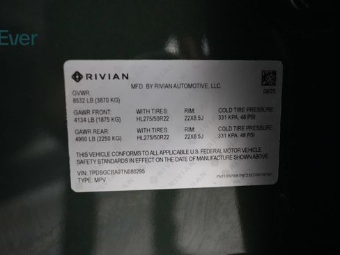 Used 2026 Rivian R1S Adventure AWD/4WD image 28