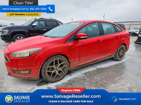Used 2017 Ford Focus SEL FWD image 1