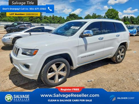 Used 2014 Jeep Grand Cherokee Overland AWD/4WD image 1