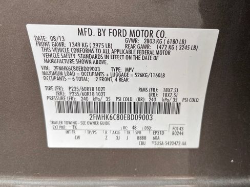 Used 2014 Ford Flex SEL w/ Equipment Group 202A AWD/4WD image 30