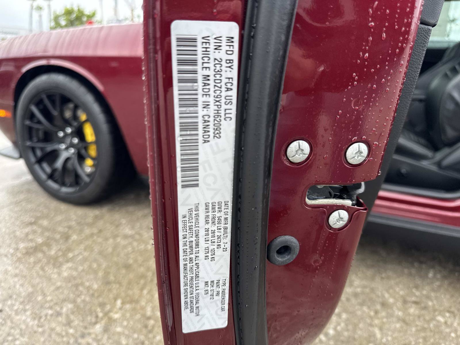 Used 2023 Dodge Challenger SRT Hellcat RWD image 13