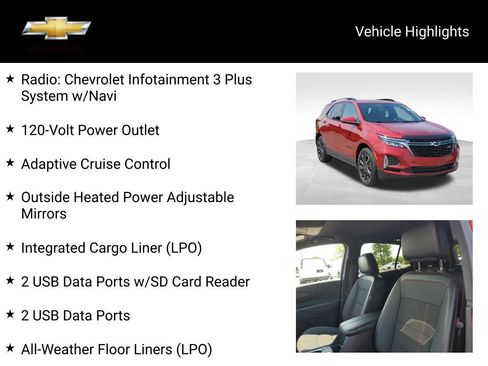 Used 2022 Chevrolet Equinox RS w/ Infotainment Package AWD/4WD image 20